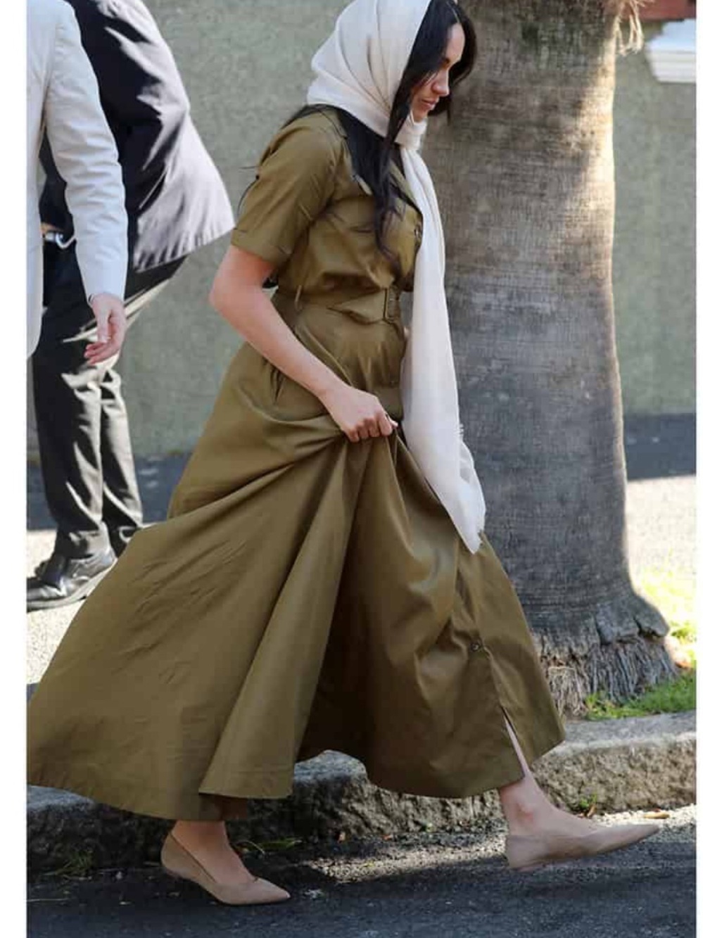 STAUD Olive Green Dress - Picture 2 of 6
